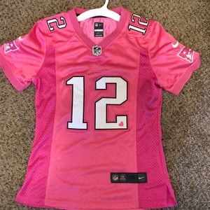 Pink Tom Brady Jersey size small